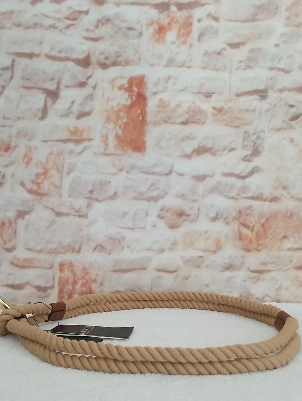 New Ralph Lauren Rope Toggle Belt - Picture 3 of 9